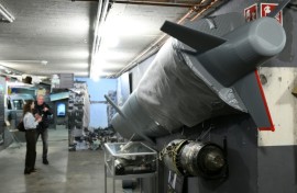 The Ukraine exhibition at the former Nazi bunker aims at encouraging support for Kyiv