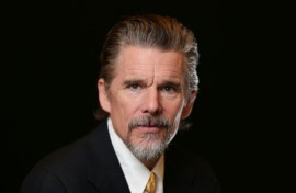 Ethan Hawke, an Oscar nominee for best actor for his role in 'Blue Moon,' told AFP collaborating with director Richard Linklater is 'magic'