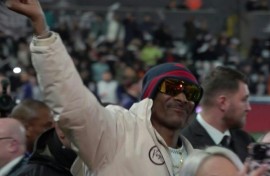 Snoop Dogg greets sold-out Swansea stadium after buying share of Welsh football club