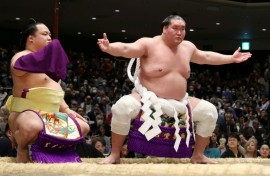 Grand master Terunofuji retired from sumo in January last year