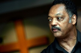 Jesse Jackson, seen here in South Africa in 2005, spent his career fighting for civil rights in the United States and mediating international disputes
