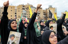 Lebanon's Shiite Muslim Hezbollah movement views any attack on Iran's supreme leader as a red line