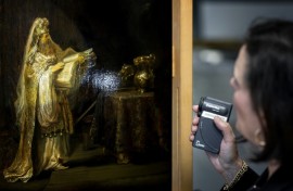 The painting is typical of Rembrandt's work around that period