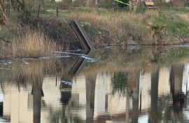 Officials said fragments fell in the Dortyol district in southern Turkey, near the Syrian border