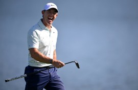 Northern Ireland's Rory McIlroy tunes up at Bay Hill before the start of the US PGA Tour Arnold Palmer Invitational