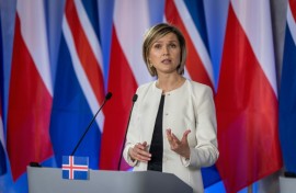 Prime Minister Kristrun Frostadottir said the time was now right to put the question to the Icelandic people
