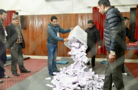 Counting was underway in Nepal, where rapper-turned-politician was on pace to win in very early results