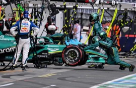 Aston Martin faced all sorts of problems at the Australian Grand Prix