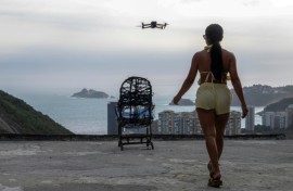 Set to an infectious beat, the video of the Rocinha favela has exploded on social media at a time when the city is drawing record tourists
