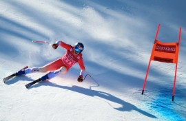 Switzerland's Marco Odermatt and his rivals for the super-G will have to wait until Sunday after heavy snow at Courchevel