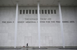 Trump had his name added to the Kennedy Center and installed himelse of chairman of its board