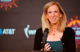 WNBA commissioner Cathy Engelbert says a new labor agreement with the players union represents a 'transformative step forward'