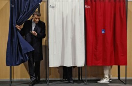 French President Emmanuel Macron is not eligible to run in 2027 due to term limits