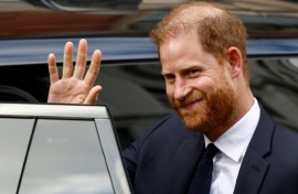 Britain's Prince Harry attended the start of the trial at the High Court in London in January
