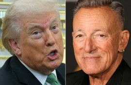 President Donald Trump told followers to boycott Bruce Springsteen's concerts in an angry social media post after the rock singer criticized his immigration policies