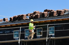 Construction was among the sectors that showed job growth in March 2026