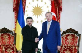 Zelensky's visit comes a day after Erdogan spoke with Russian President Vladimir Putin