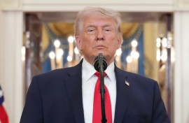 Trump said two US airmen had been rescued after their plane went down over Iran
