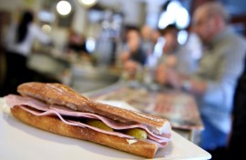 The humble ham and butter sandwich has become a gourmet staple