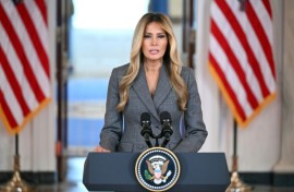 US First Lady Melania Trump's remarks denying any links to Jeffrey Epstein came out of the blue
