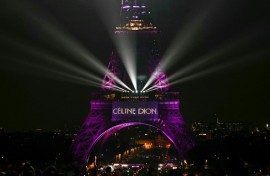 Booking.com said searches for Paris around the dates of Dion's concerts increased by 49 percent