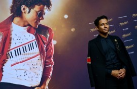 Jaafar Jackson plays his late uncle and took dance and acting lessons for the role