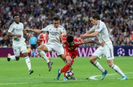 Kylian Mbappe did not shirk his defensive duties in the Champions League defeat by Bayern Munich, said Real Madrid coach Alvaro Arbeloa
