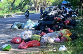 Bali's largest landfill was declared off-limits to organic waste from the beginning of April