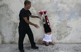 Cuban 10-year-old Juan Jose Guilarte, who was born with a congenital malformation that saw his left leg develop only to the kneecap, dreams of becoming an Olympian