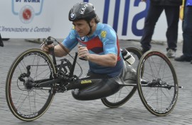 Racing driver Alex Zanardi, pictured in 2017, became an outstanding Paralympian after losing both legs in an accident