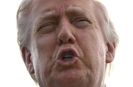 President Donald Trump says the United States will guide ships out of the blocked Strait of Hormuz