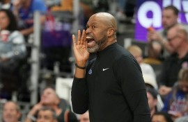 Jamahl Mosley was fired as head coach of the Orlando Magic after the team was ousted by Detroit in the first round of the NBA playoffs