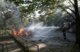 Kyiv said Russia attacked eastern and southern Ukraine with more than 100 drones overnight