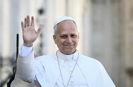Leo is marking a year since his election as the first ever pope from the United States