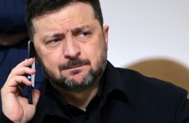 Ukraine President Volodymyr Zelensky said foreign leaders should not attend the parade