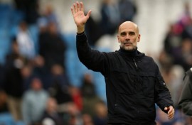 Pep Guardiola's Manchester City are battling Arsenal for the Premier League title