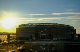 The MetLife Stadium outside New York hosting the World Cup final has a one in eight chance of seeing risky temperatures for fans and players, according to scientists