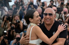 Jordana Brewster is another regular, along with Diesel, in the Fast and Furious franchise