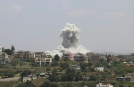 Israeli strikes hits southern Lebanese village