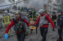 The attack on the capital was one of the longest since Russia invaded Ukraine more than four years ago