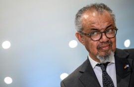 WHO chief Tedros Adhanom Ghebreyesus faces a lomming funding crisis and an Ebola epidemic in the DR Congo