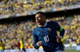Kylian Mbappe will be on the plane to North America as part of a glittering French forward line, also featuring Ballon d'Or holder Ousmane Dembele and Desire Doue of Paris Saint-Germain and Bayern Munich winger Michael Olise