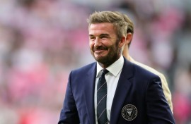 Former Manchester United and England star David Beckham