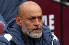 West Ham manager Nuno Espirito Santo