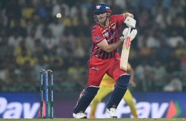 Mitchell Marsh came within 10 runs of a third century in the IPl as Lucknow Super Giants beat Chennai Super Kings by seven wickets