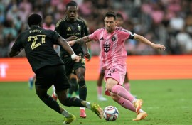 Lionel Messi struck first, starting and finishing off a slick team goal for Inter Miami on the game's half-hour mark