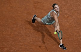 Aryna Sabalenka crashed out of the Italian Open against Sorana Cirstea in the third round