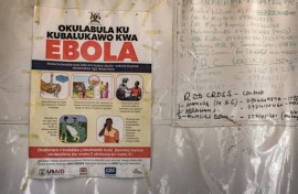 One American in the Democratic Republic of Congo had contracted the Ebola virus following exposure related to their work there, the CDC said