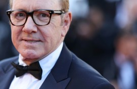 Spacey watched a new biopic about French leader Charles de Gaulle