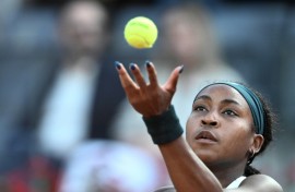 Coco Gauff says her more reliable serve in Rome bodes well for Roland Garros